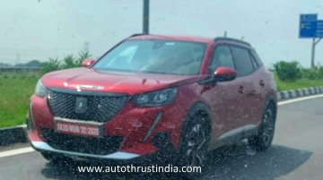 Peugeot 2008 SUV Front End Looks Handsome in New Spy Image