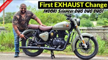 New Royal Enfield Classic 350 Aftermarket Exhaust Note Better than Stock?