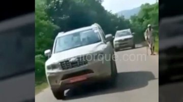New Mahindra Scorpio - Spy Shots