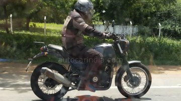 New Royal Enfield Himalayan Variant Spied Testing Once Again