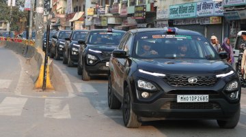 Tata Harrier Drives Sudarshan Bharat Parikrama Rally to Varanasi