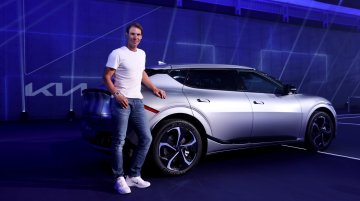 Customized Kia EV6 Handed Over to Tennis Legend Rafael Nadal