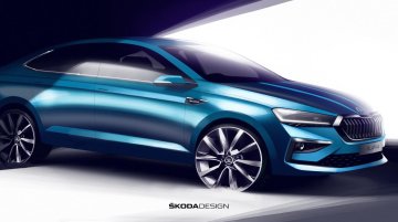 Skoda Slavia Sketches Officially Revealed