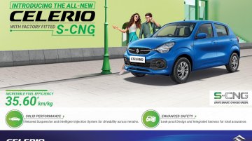 New Maruti Celerio CNG Variant Launched