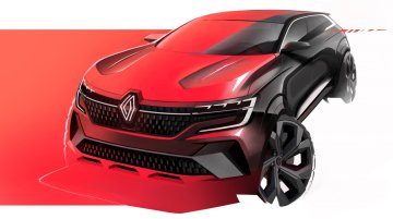 Final Teaser of Renault Austral SUV Revealed via a Design Sketch