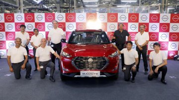 50,000th Unit of Nissan Magnite Rolls Out from Brand's Chennai Plant