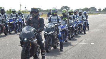 Yamaha Organises 2nd Track Day for its Customers in Coimbatore