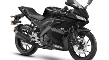 Yamaha R15 V3S Now Available in a New Matte Black Paint Option