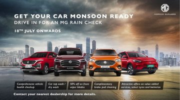 MG Motor Launches MG Rain Check Nationwide Monsoon Service Camp