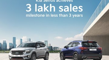 Kia Seltos Surpasses 3 Lakh Sales Mark in Less Than 3 Years