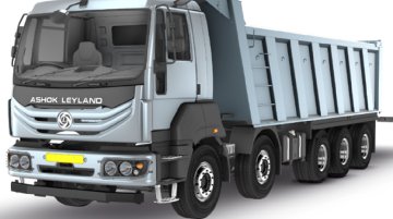 Ashok Leyland Launches Tipper Trucks With 250 HP H6 Engine