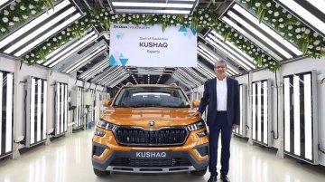 Left Hand Drive Skoda Kushaq Production in India Begins For Global Markets