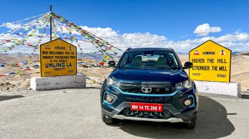 Tata Nexon EV Max Becomes 1st Electric Car to Reach Umling La Pass