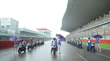 Yamaha Organises Track Day at Buddha International Circuit