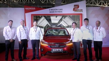 Honda City is the 2 Millionth Unit to Roll Out from Honda's Plant