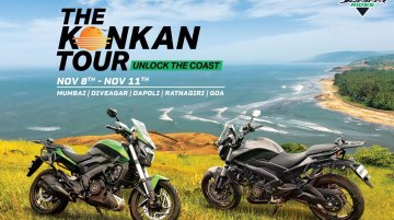 Next Edition of Bajaj Dominar Rides Flagged Off - Konkan Coast