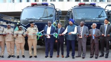 Ashok Leyland Delivers 150 Vehicles to Tanzanian Police Force