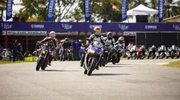 Yamaha Organises Track Day for its Customers in Bangalore