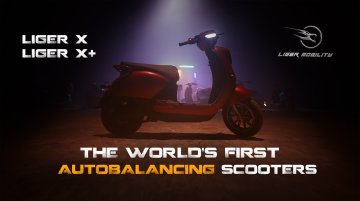 Auto Expo 2023: Liger Unveils World's 1st Auto Balancing Electric Scooters