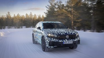 VW Touareg Final Tests Now Close to the Arctic Circle