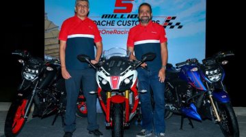 TVS Apache Series Global Sales Reaches 5 Million