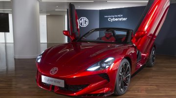 All-Electric MG Cyberster Sports Car's Pre-Production Model Debuts