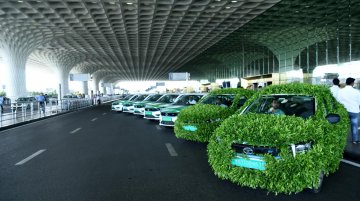 Uber Goes Green at Mumbai International Airport