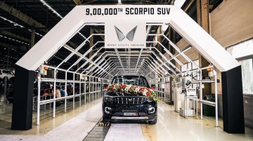 Iconic Mahindra Scorpio SUV Production Hits Massive 9 Lakh Mark