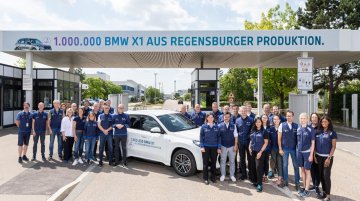 1 Millionth BMW X1 Rolled Off the Regensburg Assembly Line