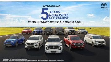 Toyota Offering 5 Years of Complimentary Roadside Assistance