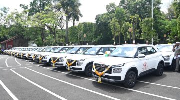 46 Units of Hyundai Venue Delivered to Maharashtra Government