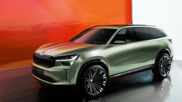 Exterior Sketches of All-New Skoda Kodiaq Revealed