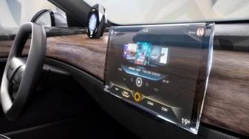 Crystal Center Display: Future of Luxurious Car Interior?