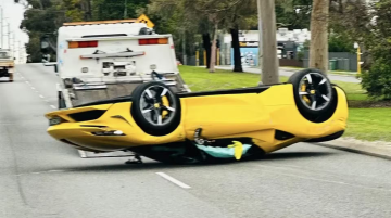 Ferrari SF90 Stradale Flips, Occupants Unharmed