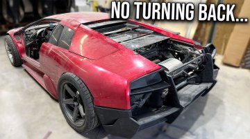 YouTuber Scores a Crashed Lamborghini Murciélago for a Steal, Aims to Transform it for SEMA