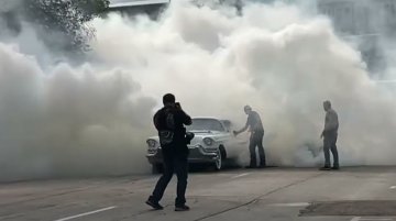 Meet the 79-Year-Old Grandma Dominating Burnout Contests in Her Classic Cadillac