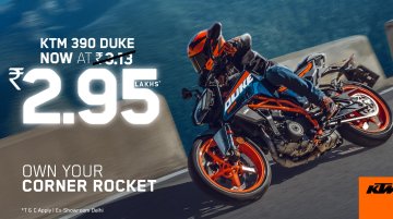 KTM 390 Duke Gets a Price Cut, Now at Rs 2.95 Lakh