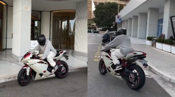 F1 Icon Lewis Hamilton Spotted Riding His Rare MV Agusta