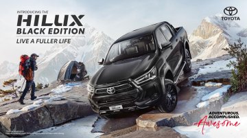 Toyota Hilux Black Edition Debuts in India with Bold Styling