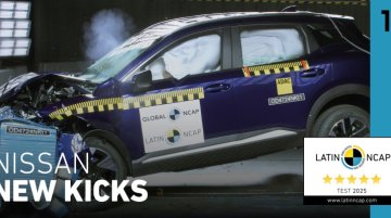 New Nissan Kicks Secures Impressive 5-Star Rating from Latin NCAP