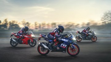 TVS Apache RR 310 Upgraded for 2025 with New Tech & Colour