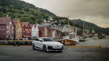 Audi A6 e-tron Conquers 1,000 km Across Scandinavia