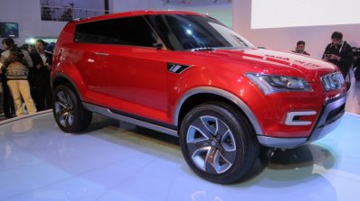 Maruti Suzuki Concept XA Alpha at the Delhi Auto Expo 2012 - Front three quarters