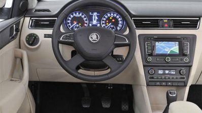 Skoda Rapid European edition dashboard