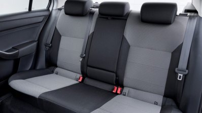 Skoda Rapid European edition rear seat