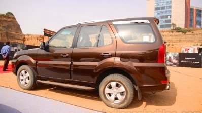Tata Safari Storme rear three quarters
