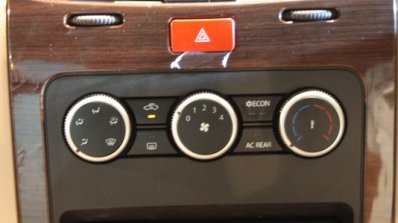 Tata Safari Storme center console