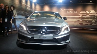 Mercedes CLA Class live shots front