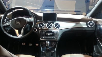 Mercedes CLA Class live shots interior