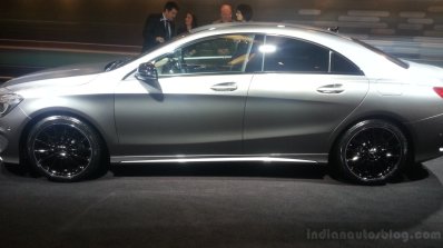 Mercedes CLA Class live shots side